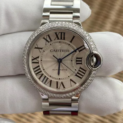 Cartier Ballon Bleu 36mm W6920046 36mm Stainless steel White