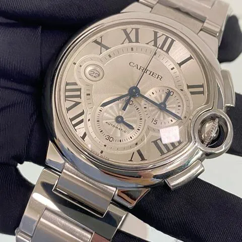 Cartier Ballon Bleu 44mm W6920002 44mm Stainless steel Silver