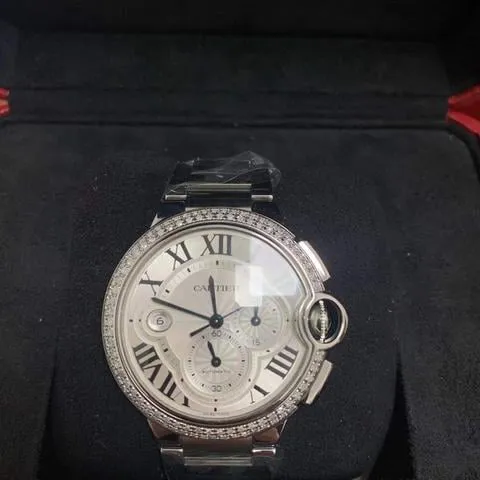 Cartier Ballon Bleu 44mm W6920002 44mm Stainless steel Silver