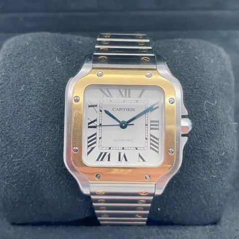 Cartier Santos W2SA0007 35mm Yellow gold and Stainless steel