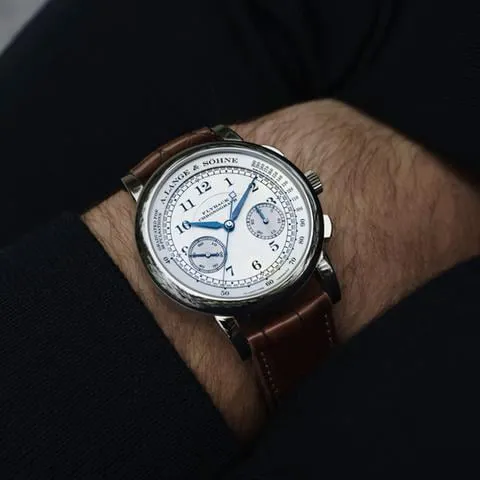 A. Lange & Söhne 1815 401.026 39.5mm White gold Silver