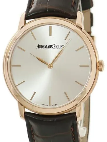 Audemars Piguet Jules Audemars 15180OR.OO.A088CR.01 41mm Rose gold Silver