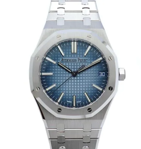 Audemars Piguet Royal Oak 15510BC.OO.1320BC.02 41mm White gold Blue