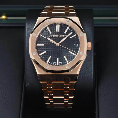 Audemars Piguet Royal Oak 15510OR.OO.1320OR.04 41mm 18K Rose Black