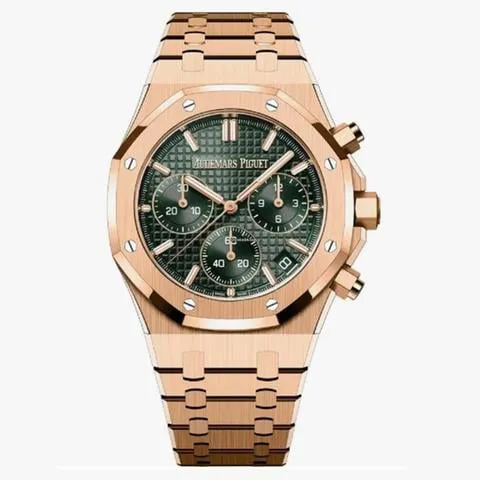 Audemars Piguet Royal Oak 26240OR.OO.1320OR.08 41mm Rose gold Green