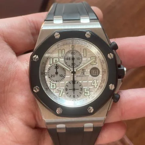 Audemars Piguet Royal Oak Offshore 25940SK.OO.D002CA.02.A 42mm Stainless steel White