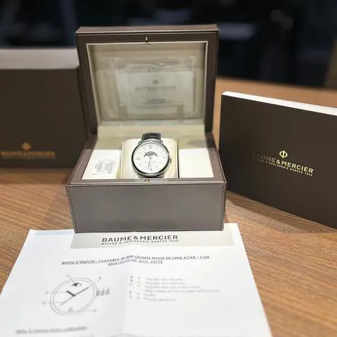 Baume & Mercier Classima M0A10219 40mm Stainless steel White