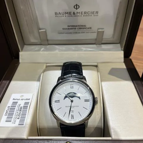 Baume & Mercier Classima M0A10219 40mm Stainless steel White 1