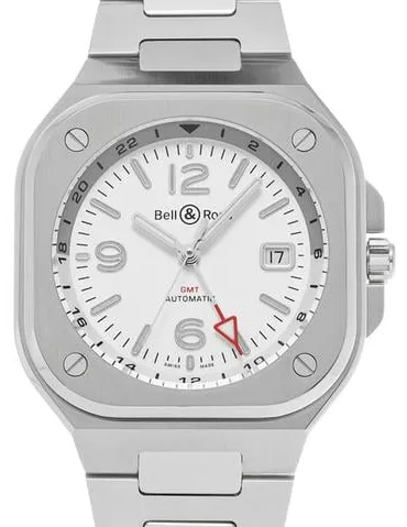 Bell & Ross Urban BR05G-SI-ST/SST 41mm Stainless steel White