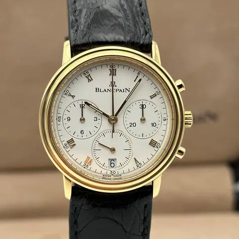 Blancpain Villeret 1185-1418-55 34mm Yellow gold White 2