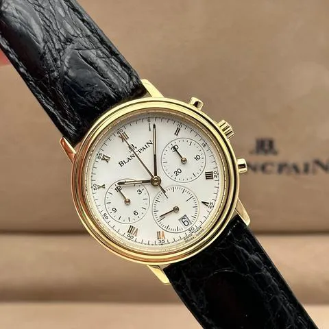 Blancpain Villeret 1185-1418-55 34mm Yellow gold White 13