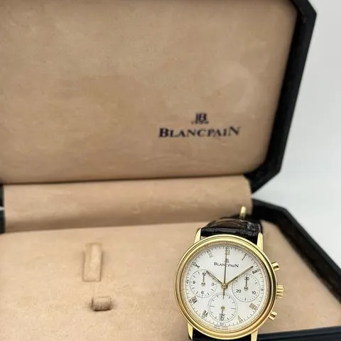 Blancpain Villeret 1185-1418-55 34mm Yellow gold White 14