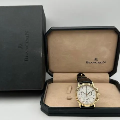 Blancpain Villeret 1185-1418-55 34mm Yellow gold White 15