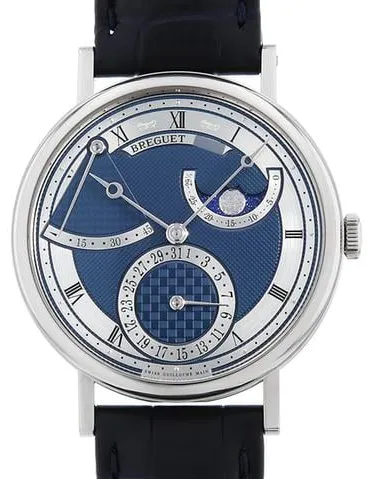 Breguet Classique 7137BB/Y5/9VU 39mm White gold Blue