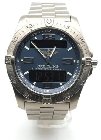 Breitling Aerospace E79362 42mm Titanium Blue