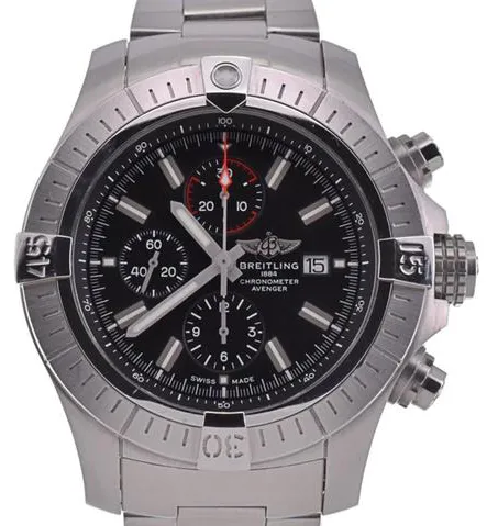 Breitling Avenger A13375 49mm Stainless steel Black