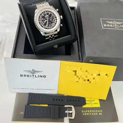 Breitling Bentley B06 AB061112/BD80/990A 49mm Stainless steel Black