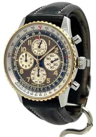 Breitling Navitimer A33030 38mm Stainless steel Brown