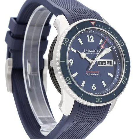 Bremont Supermarine S500 43mm Stainless steel Blue 2