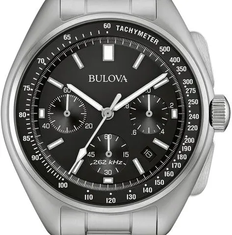 Bulova Lunar Pilot 96K111 43.5mm Stainless steel Black