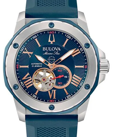 Bulova Marine Star 98A282 44mm Stainless steel Blue 1