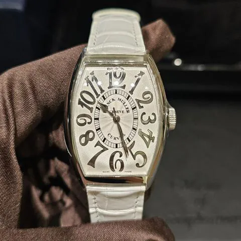 Franck Muller Cintree Curvex 5850 SC 32mm Silver