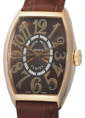 Franck Muller Cintree Curvex 5850SC REL 45mm Rose gold Brown