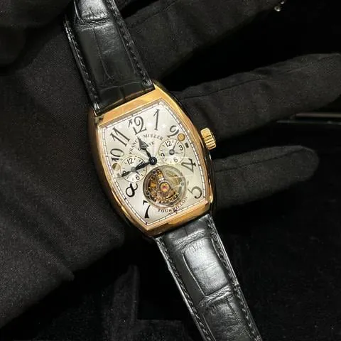 Franck Muller Master Banker 7880 T MB 36mm Rose gold Silver 6