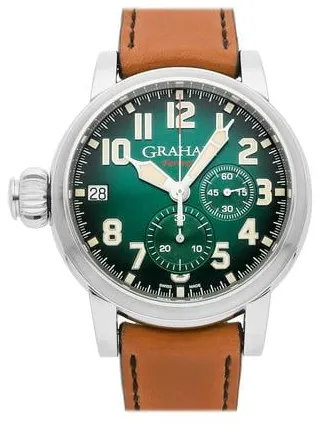 Graham 2FOAS.G05A.L128B 47mm Stainless steel Green