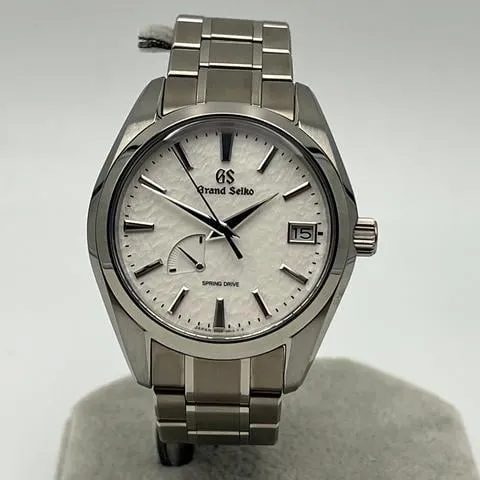 Grand Seiko Spring Drive SBGA211 41mm Titanium White