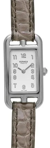 Hermès NA2.110 17mm Stainless steel Silver