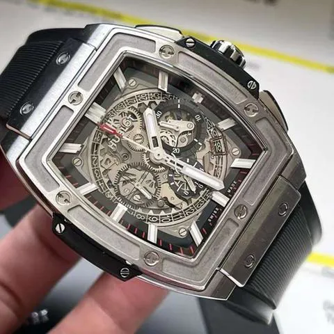 Hublot Spirit of Big Bang 601.NX.0173.LR 45mm Titanium Skeleton