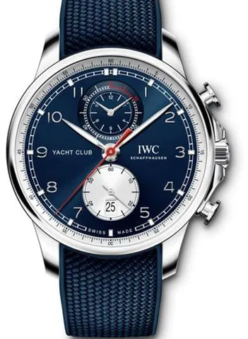 IWC Portugieser IW390704 44.5mm Stainless steel Blue