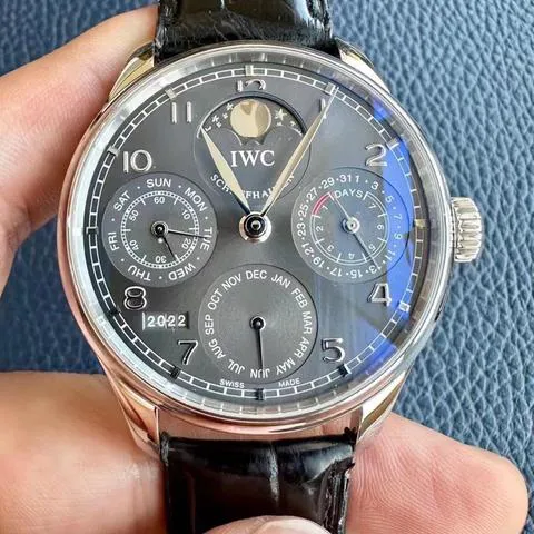 IWC Portugieser IW503301 44mm White gold Gray