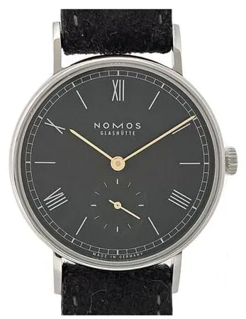 NOMOS Ludwig NM227 33mm Stainless steel Black