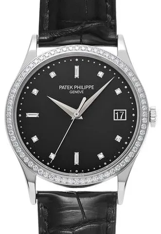 Patek Philippe Calatrava 5297G-001 38mm White gold Black