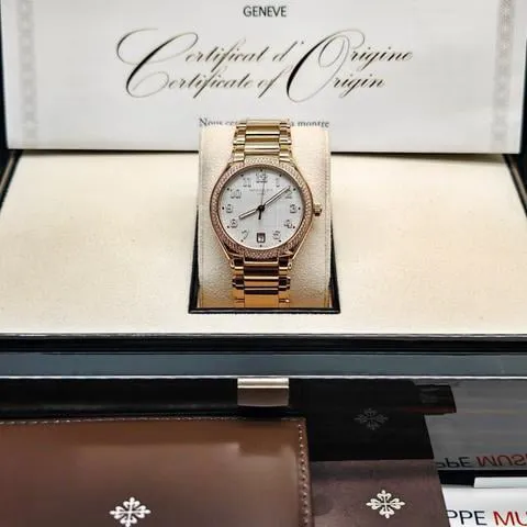 Patek Philippe Twenty~4 7300/1200R-010 36mm Rose gold Silver 1