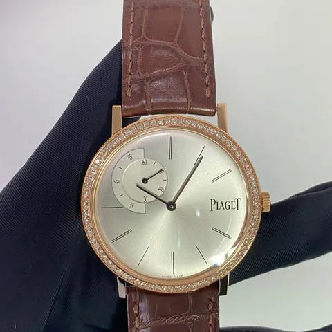 Piaget Altiplano g0a34113 40mm Rose gold Silver