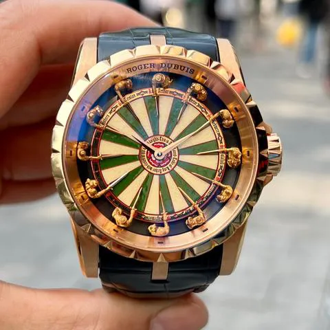 Roger Dubuis Excalibur RDDBEX0398 45mm Rose gold White