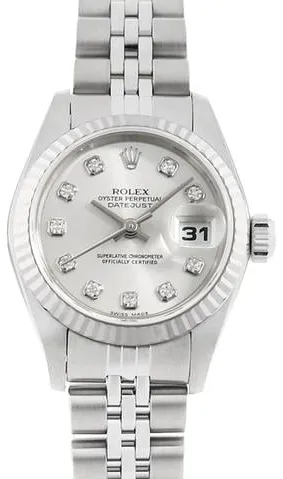 Rolex Datejust 79174G 26mm Yellow gold and Stainless steel Silver