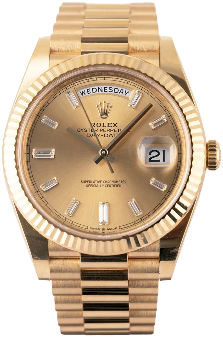 Rolex Day-Date 40 228238 40mm Yellow gold Champagne