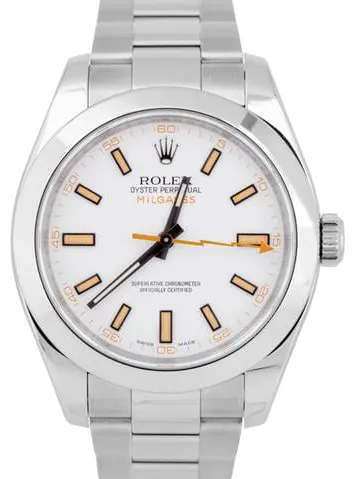 Rolex Milgauss 116400 40mm Stainless steel White