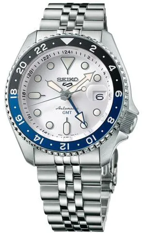 Seiko 5 SSK033K1 42.5mm Stainless steel White