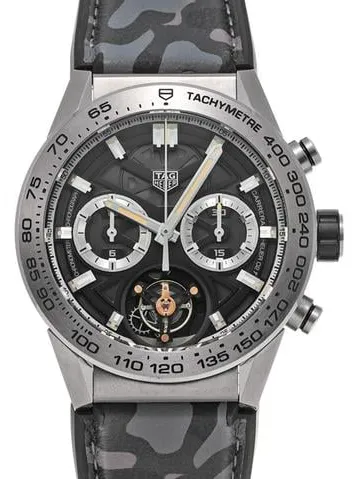 TAG Heuer Carrera CAR5A8D.EB0212 45mm Titanium Skeleton