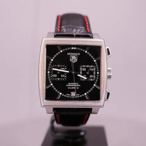 TAG Heuer Monaco CAW2110 39mm Stainless steel Black