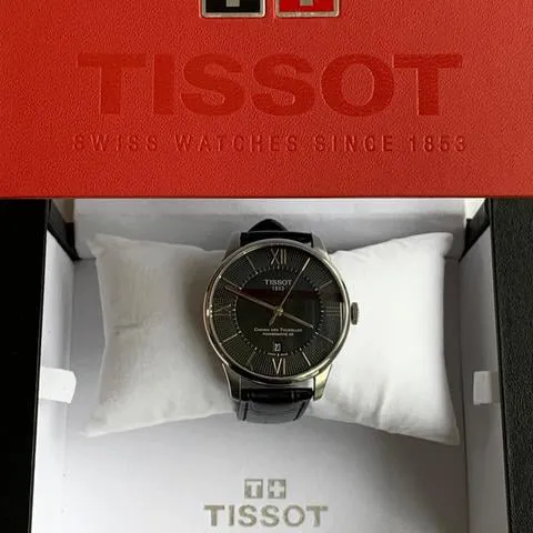 Tissot Chemin de Tourelles T099407A 42mm Stainless steel Black