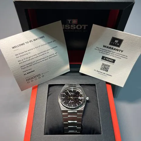 Tissot PRX T137.410.11.051.00 40mm Stainless steel Black