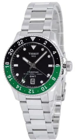 Tissot Seastar 1000 T1208521105100 40mm Stainless steel Black