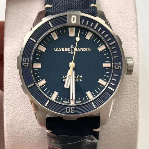 Ulysse Nardin Diver 8163-175/93 42mm Stainless steel Blue