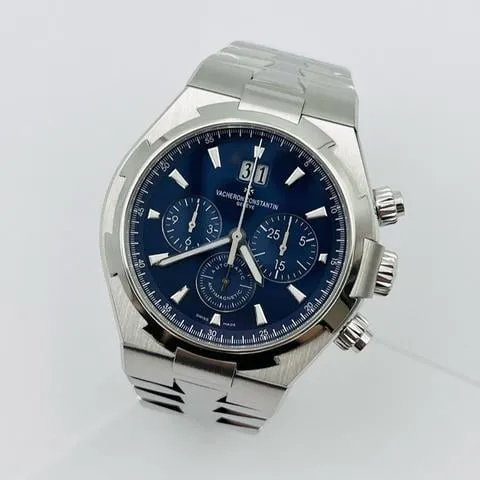 Vacheron Constantin Overseas Chronograph 49150/b01a-9745 42mm Stainless steel Blue